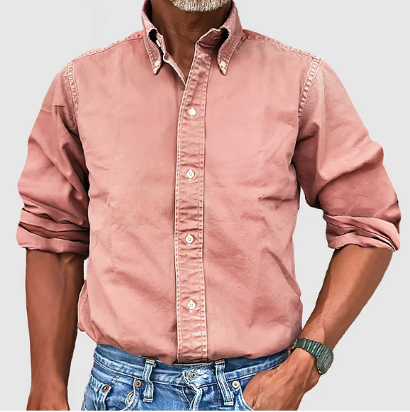 Elaro - Casual Long-Sleeve Shirt