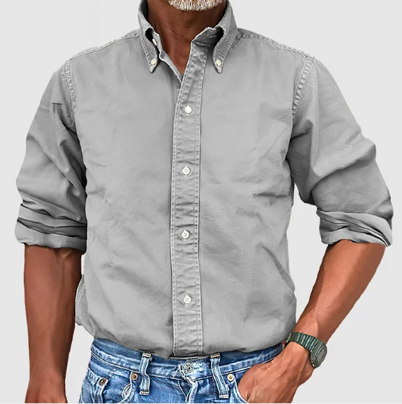 Elaro - Casual Long-Sleeve Shirt