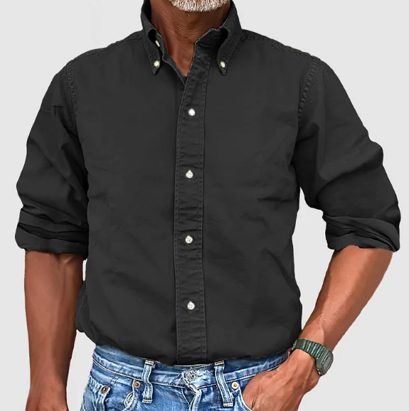 Elaro - Casual Long-Sleeve Shirt